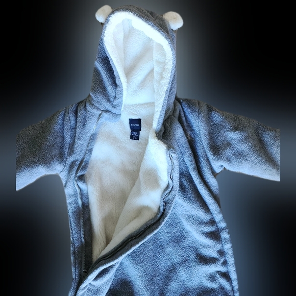 #KI30 Baby Gap Cozy Infant Sleeper Blanket With Hood - Picture 6 of 10